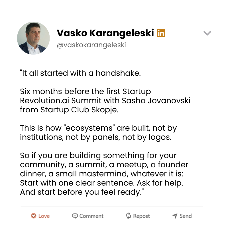 Lena Vasileva on Startup Revolution