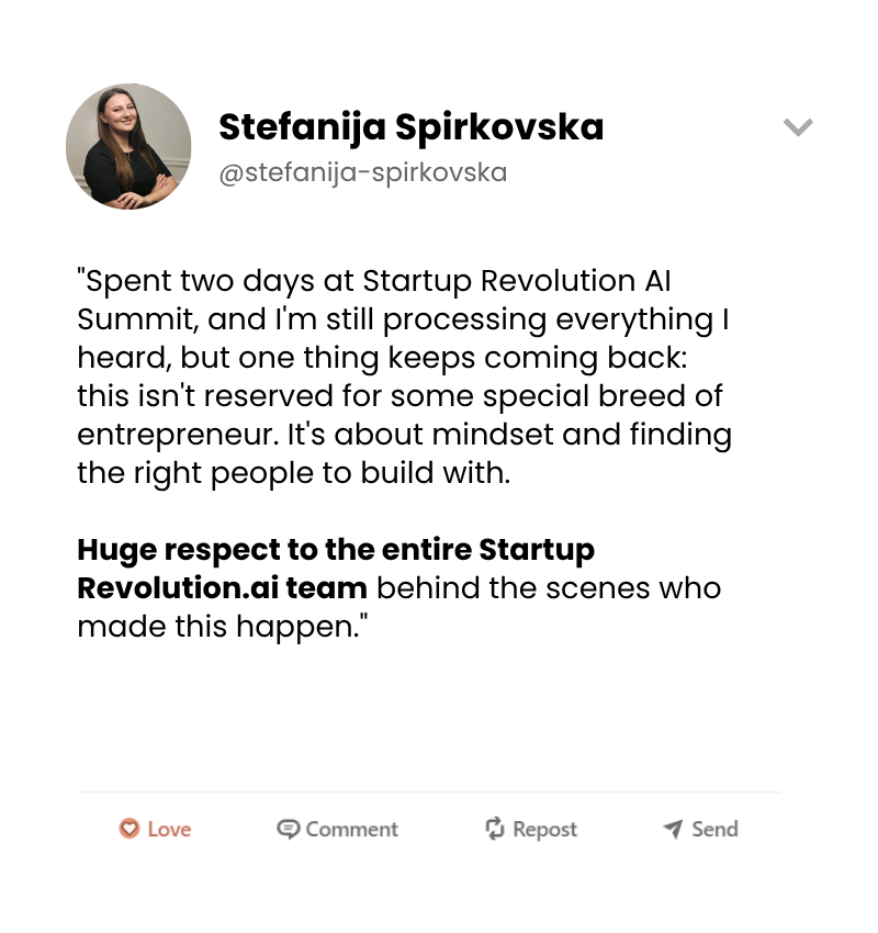 Sophia Tran on Startup Revolution